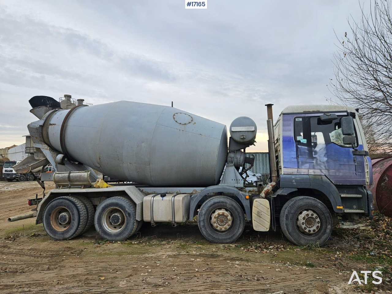 Concrete mixer on MAN TGA chassis (2008) - Camion malaxeur: photos 3 Concrete mixer on MAN TGA chassis (2008) - Camion malaxeur: photos 3