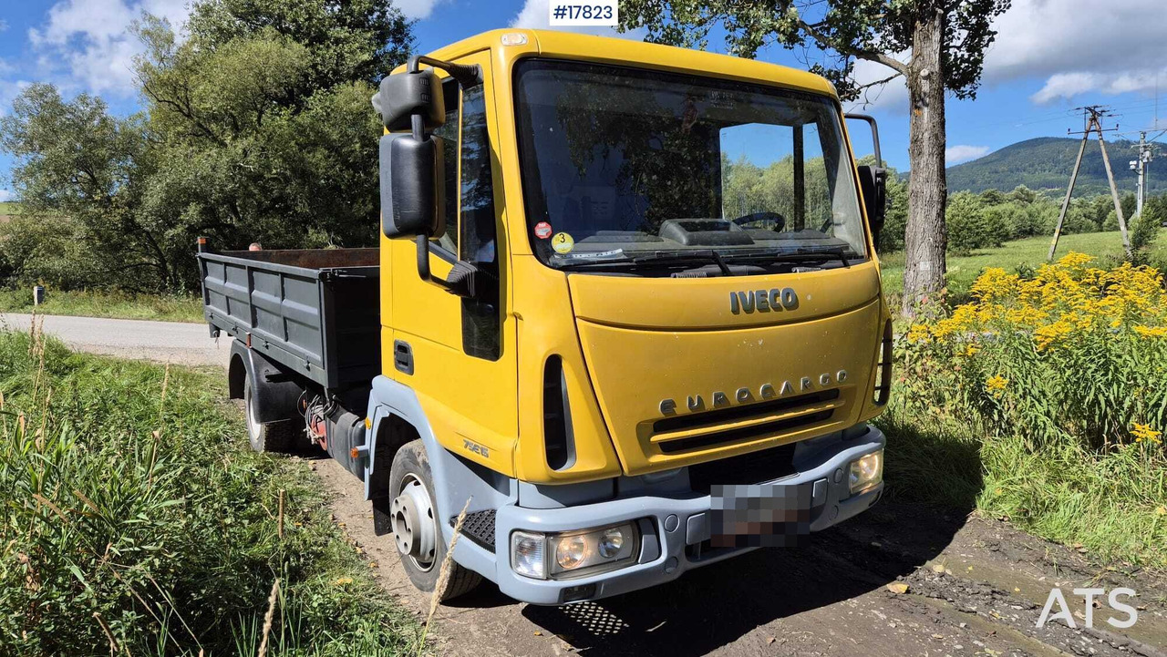 IVECO 75E15 EURO CARGO tipper (2003) - Camion benne: photos 1 IVECO 75E15 EURO CARGO tipper (2003) - Camion benne: photos 1
