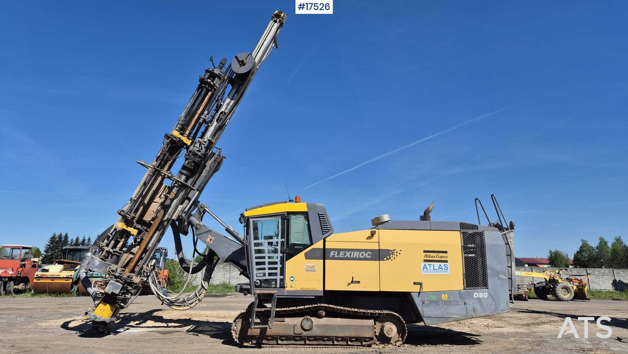 Rock drill Atlas Copco FlexiROC D50-10SF (2012) - Foreuse: photos 1 Rock drill Atlas Copco FlexiROC D50-10SF (2012) - Foreuse: photos 1