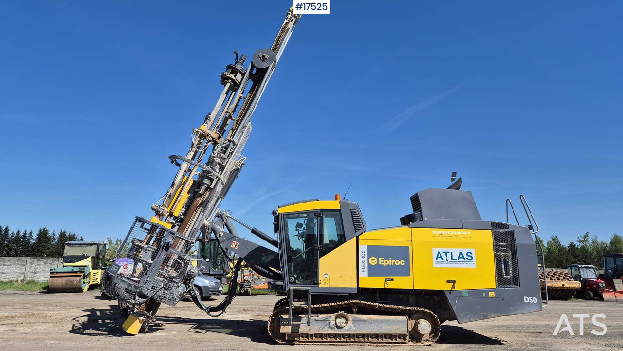 Rock drill Atlas Copco FlexiROC D50-10SF (2018) - Foreuse: photos 1 Rock drill Atlas Copco FlexiROC D50-10SF (2018) - Foreuse: photos 1