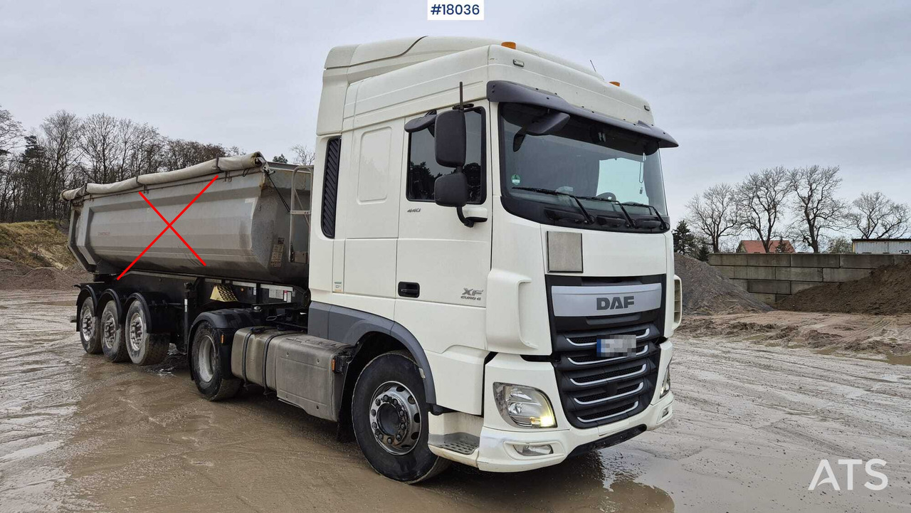 DAF XF 440 FT tractor unit (2017) Tipping hydraulics. - Tracteur routier: photos 5 DAF XF 440 FT tractor unit (2017) Tipping hydraulics. - Tracteur routier: photos 5