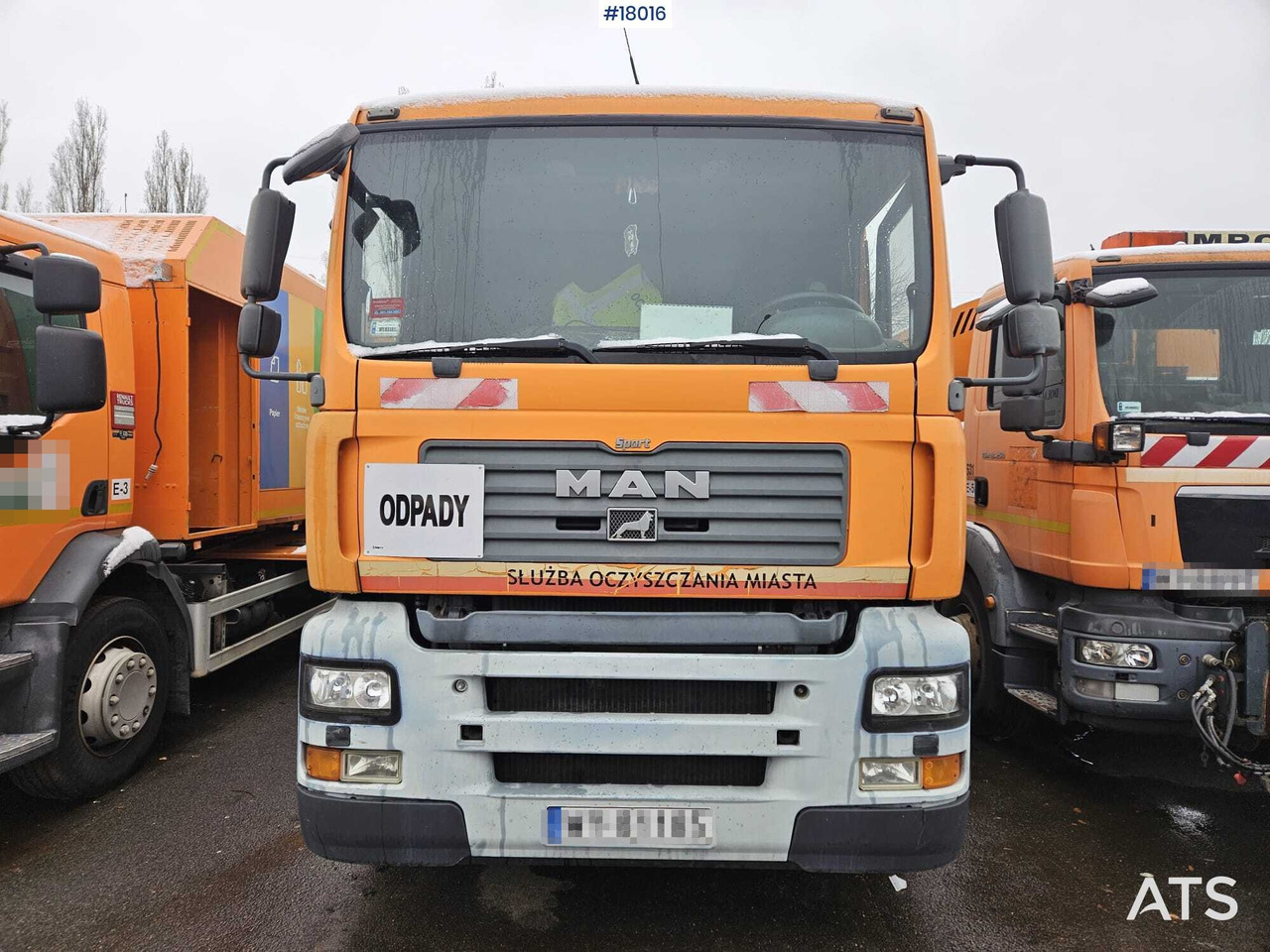 Truck MAN TGA 26.320 (2007) with EKOCEL MEDIUM XL garbage truck body. - Benne à ordures ménagères: photos 2 Truck MAN TGA 26.320 (2007) with EKOCEL MEDIUM XL garbage truck body. - Benne à ordures ménagères: photos 2