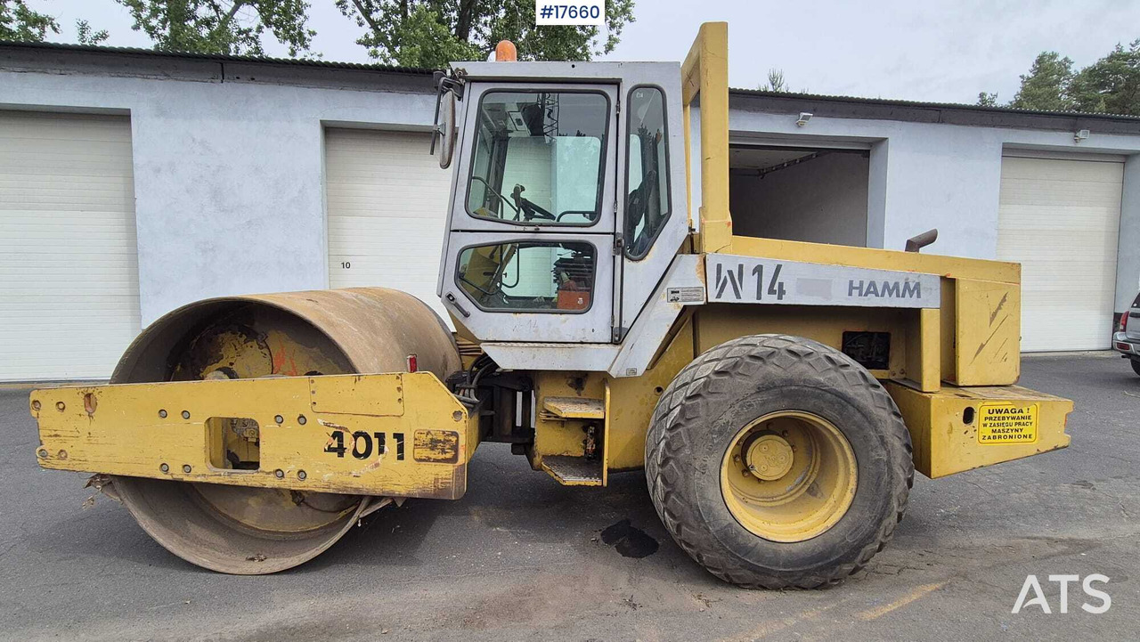 Walec HAMM 4011D (1996) - Compacteur à pieds de mouton/ Monocylindre: photos 1 Walec HAMM 4011D (1996) - Compacteur à pieds de mouton/ Monocylindre: photos 1