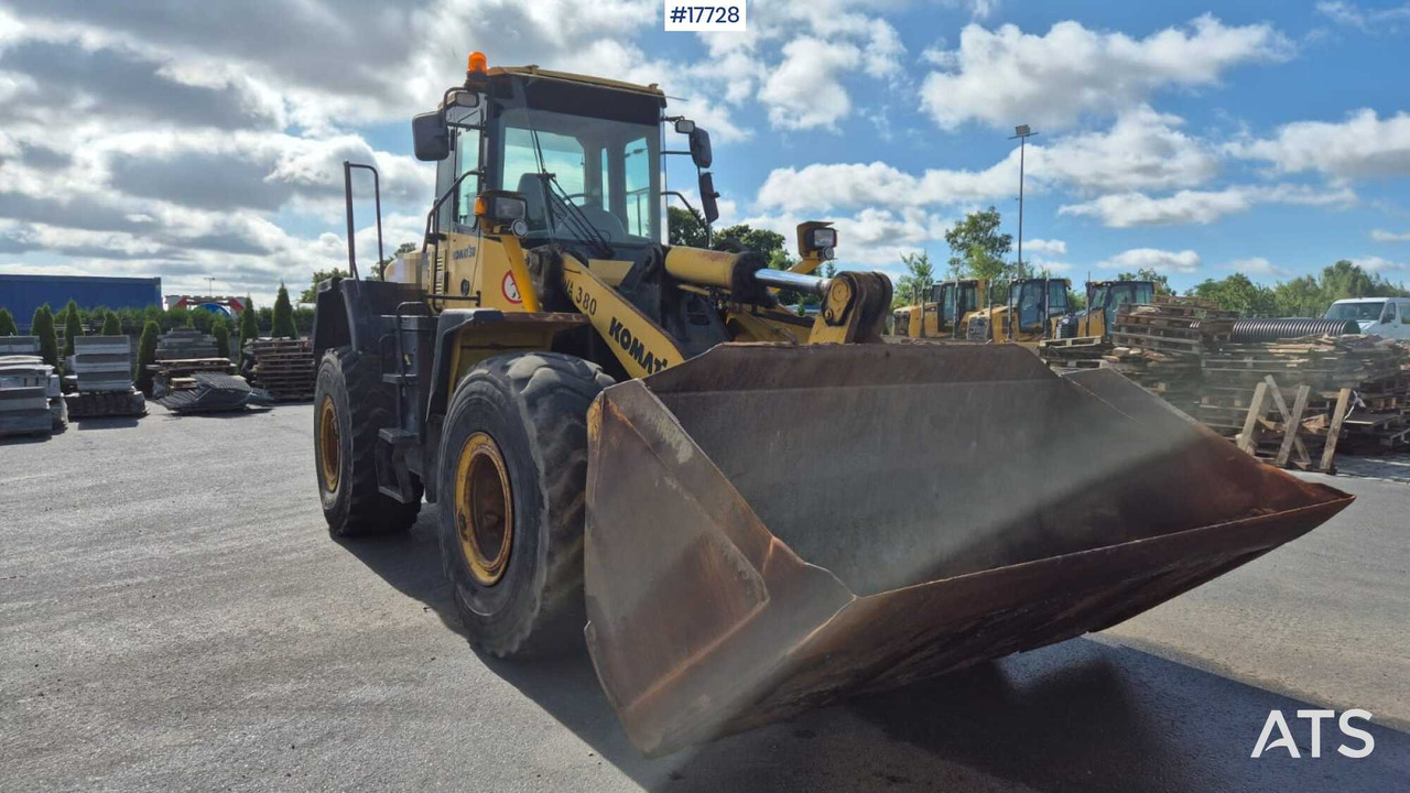 Chargeuse sur pneus Wheel loader KOMATSU WA380-5H (2004): photos 8