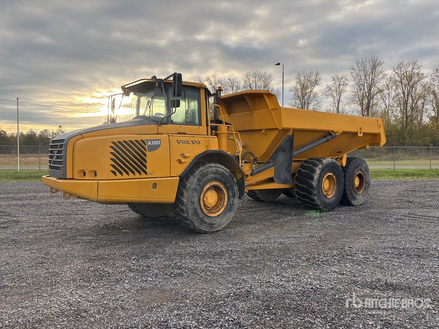 2007 Volvo A30D Articulated Dump Truck - Tombereau articulé: photos 1 2007 Volvo A30D Articulated Dump Truck - Tombereau articulé: photos 1
