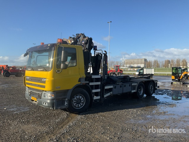 2008 DAF FAS75 6x2 Hooklift Truck - Camion ampliroll, Camion grue: photos 2 2008 DAF FAS75 6x2 Hooklift Truck - Camion ampliroll, Camion grue: photos 2