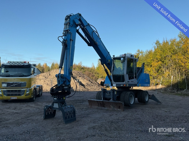 2014 Fuchs MHL320 Wiel materiaalverwerker - Pelle de manutention: photos 1 2014 Fuchs MHL320 Wiel materiaalverwerker - Pelle de manutention: photos 1