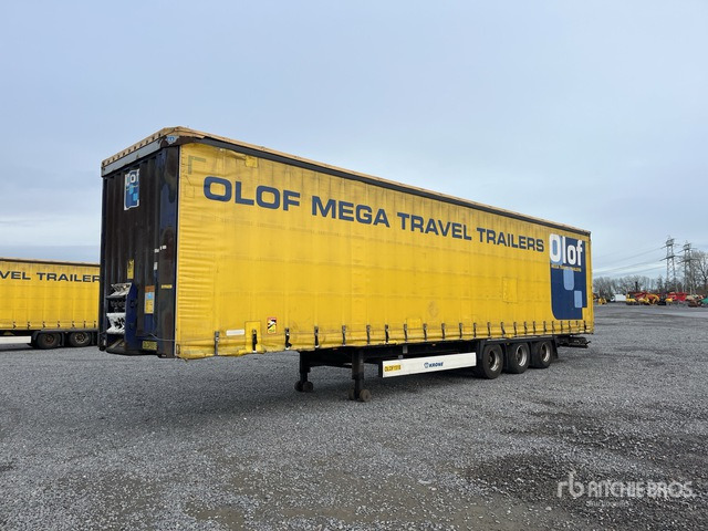 2015 Krone Mega Sattelauflieger Tri/A Curtain Side Trailer - Remorque rideaux coulissants: photos 1 2015 Krone Mega Sattelauflieger Tri/A Curtain Side Trailer - Remorque rideaux coulissants: photos 1