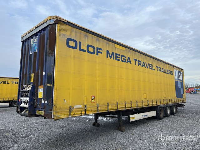 2015 Krone Mega Sattelauflieger Tri/A Curtain Side Trailer - Remorque rideaux coulissants: photos 1 2015 Krone Mega Sattelauflieger Tri/A Curtain Side Trailer - Remorque rideaux coulissants: photos 1