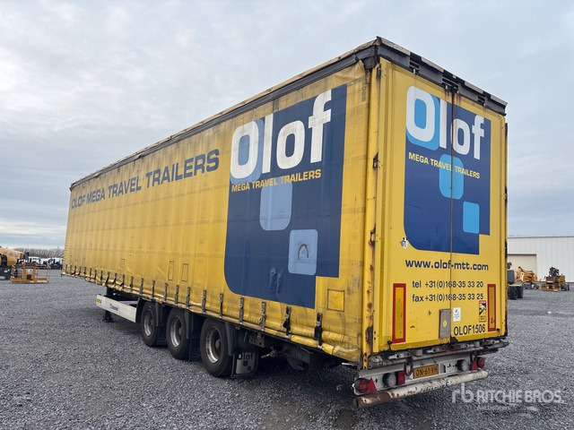 2015 Krone SDP27 Tri/A Curtain Side Trailer - Remorque rideaux coulissants: photos 2 2015 Krone SDP27 Tri/A Curtain Side Trailer - Remorque rideaux coulissants: photos 2