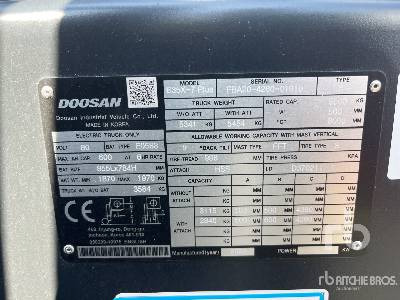 DOOSAN B35X-7 PLUS MAST - FFT, MFH 4380, OAL (Unused) - Chariot élévateur électrique: photos 2 DOOSAN B35X-7 PLUS MAST - FFT, MFH 4380, OAL (Unused) - Chariot élévateur électrique: photos 2