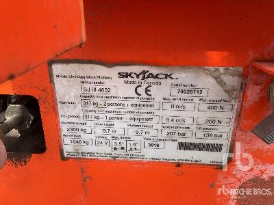 SKYJACK SJIII-4632 - Nacelle ciseaux: photos 5 SKYJACK SJIII-4632 - Nacelle ciseaux: photos 5
