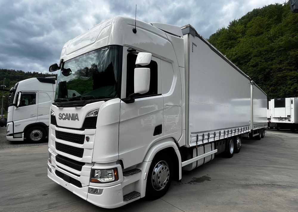 Scania R410 // 2018 // Retarder // Tandem 7.7+7.7 // Przyczepa Krone // Oś podnosozna // - Autre matériel: photos 2 Scania R410 // 2018 // Retarder // Tandem 7.7+7.7 // Przyczepa Krone // Oś podnosozna // - Autre matériel: photos 2