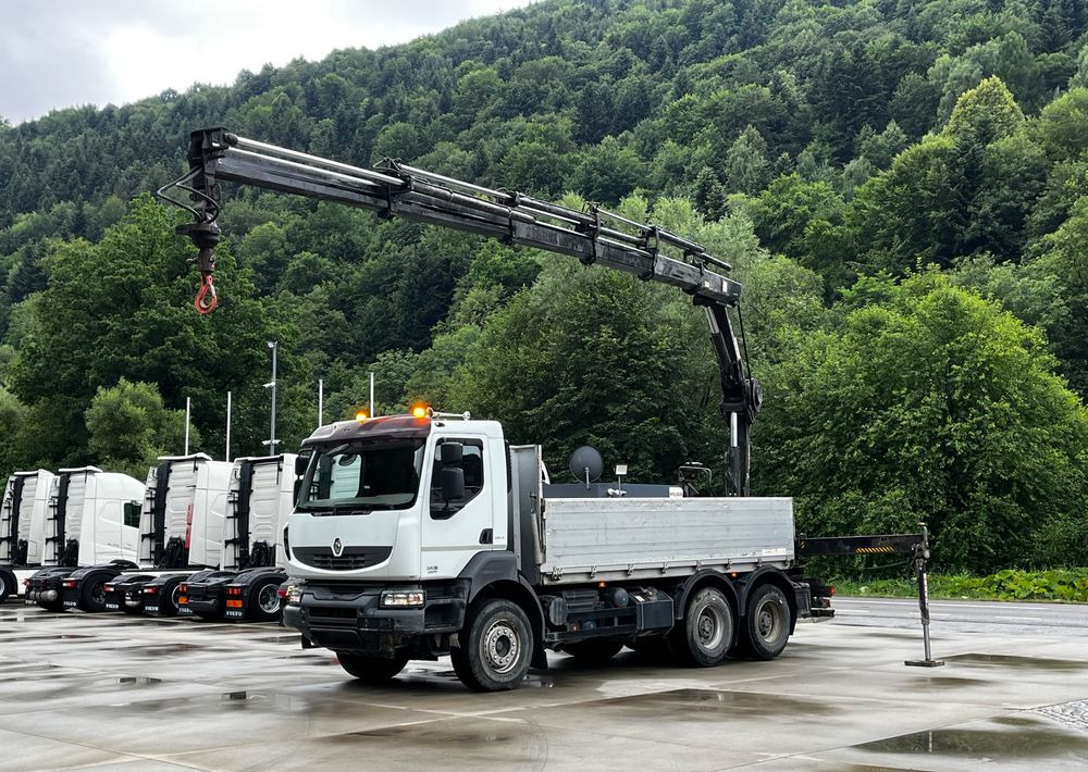 Renault Kerax 380 EEV // Skrzynia Burtowa // HIAB XS166 Hipro + Radio // Zwolnice // // - Camion plateau, Camion grue: photos 2 Renault Kerax 380 EEV // Skrzynia Burtowa // HIAB XS166 Hipro + Radio // Zwolnice // // - Camion plateau, Camion grue: photos 2