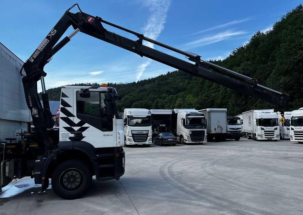 Iveco Stralis 360 // HIAB 144 E4 HIDUO + Radio // Zabudowa 6m // Oś podnoszona - Tracteur routier: photos 4 Iveco Stralis 360 // HIAB 144 E4 HIDUO + Radio // Zabudowa 6m // Oś podnoszona - Tracteur routier: photos 4