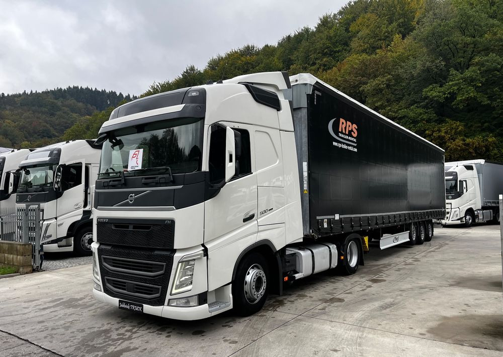 Volvo FH 500 Mega 2016 Rok + Fliegl 2017 // Oś podnoszona // Zestaw ! - Tracteur routier, Semi-remorque rideaux coulissants: photos 3 Volvo FH 500 Mega 2016 Rok + Fliegl 2017 // Oś podnoszona // Zestaw ! - Tracteur routier, Semi-remorque rideaux coulissants: photos 3