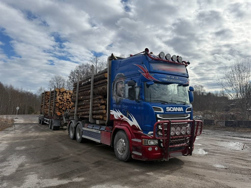 Scania R 730 6x4 Jonsered J1088S - Camion grumier: photos 2 Scania R 730 6x4 Jonsered J1088S - Camion grumier: photos 2