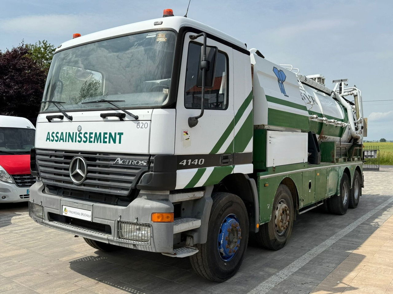 Mercedes-Benz Actros 4140 8x4 Wóz Asenizacyjny Beczkowóz 16500 Litrów - Camion vidangeur: photos 3 Mercedes-Benz Actros 4140 8x4 Wóz Asenizacyjny Beczkowóz 16500 Litrów - Camion vidangeur: photos 3