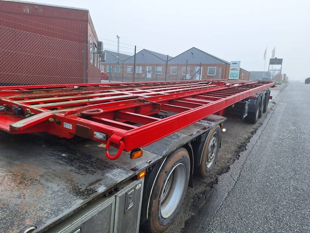 Lecitrailer 3 akslet containertrailer - Remorque porte-conteneur/ Caisse mobile: photos 2 Lecitrailer 3 akslet containertrailer - Remorque porte-conteneur/ Caisse mobile: photos 2