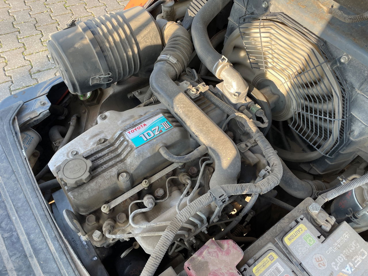 Chariot élévateur Toyota 02 8FDF25 2.5 ton triplo diesel heftruck: photos 9