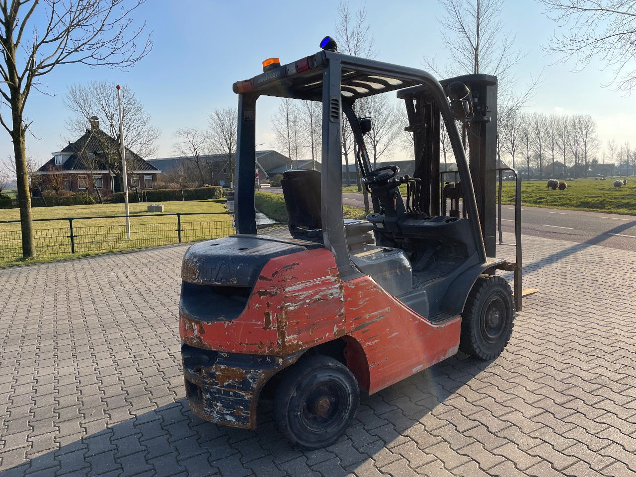 Chariot élévateur Toyota 02 8FDF25 2.5 ton triplo diesel heftruck: photos 12