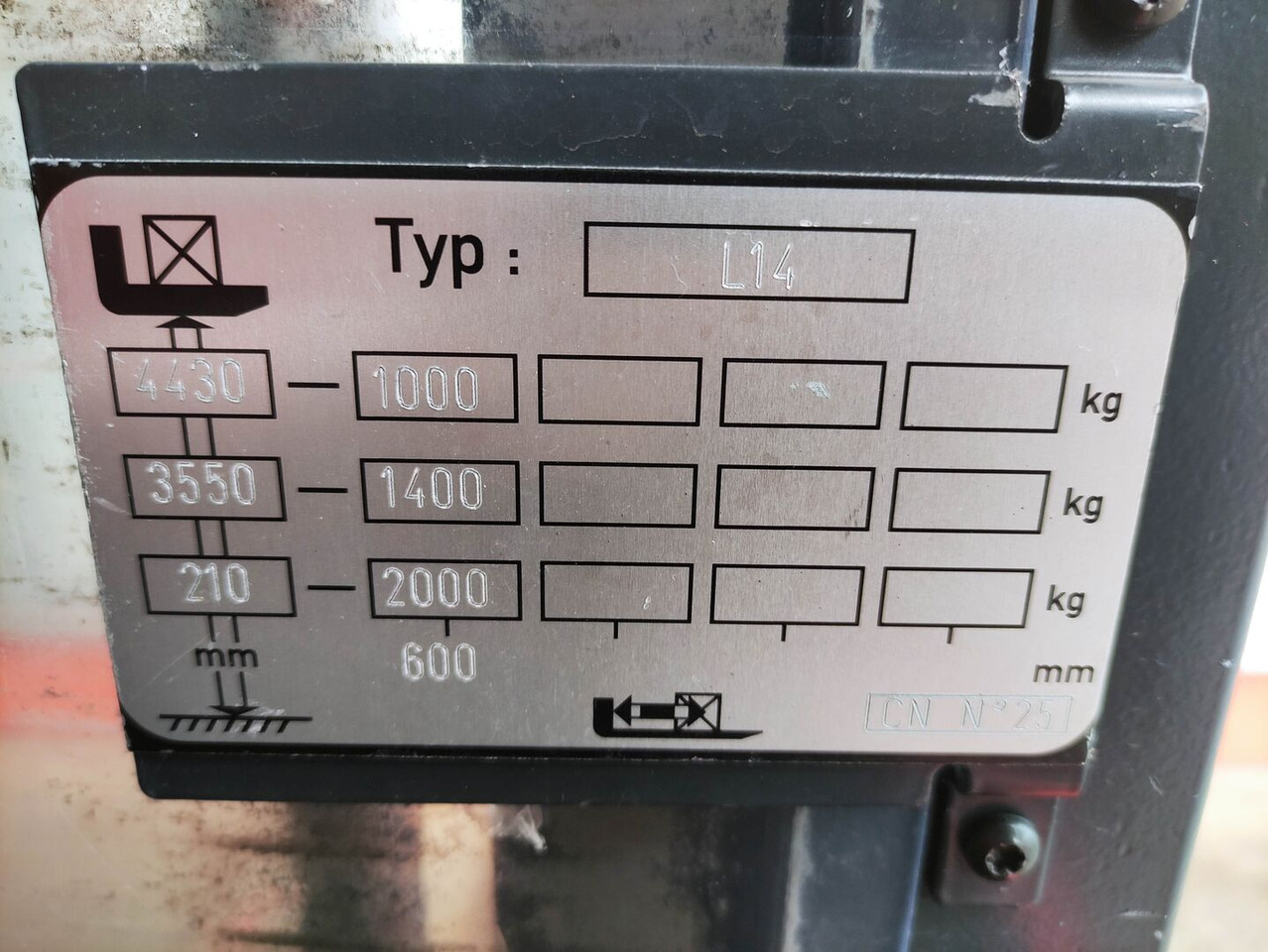 Gerbeur Linde L14i-1173: photos 6 Gerbeur Linde L14i-1173: photos 6