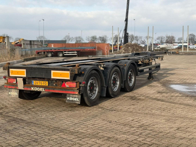 Semi-remorque porte-conteneur/ Caisse mobile Kögel PORT 40 SIMPLEX 20 CONTAINER CHASSIS, NL TRAILER, 2020: photos 9 Semi-remorque porte-conteneur/ Caisse mobile Kögel PORT 40 SIMPLEX 20 CONTAINER CHASSIS, NL TRAILER, 2020: photos 9
