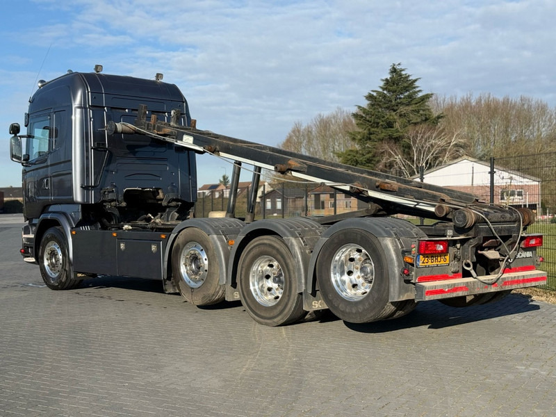 Camion ampliroll Scania R450 HANDGESCHAKELD, KABELSYSTEEM, ALCOA, LEATHER.: photos 10