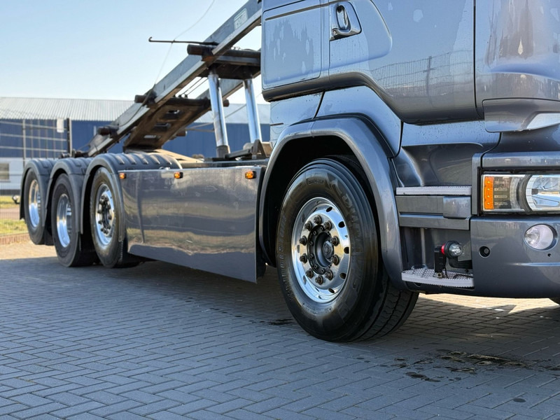 Camion ampliroll Scania R450 HANDGESCHAKELD, KABELSYSTEEM, ALCOA, LEATHER.: photos 8