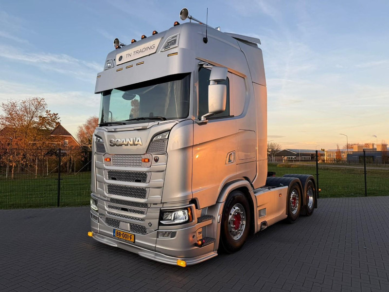 Scania S520 6X2/4, VOLLUCHT, LEER, RETARDER, PARK COOL, EURO 6D. - Tracteur routier: photos 5 Scania S520 6X2/4, VOLLUCHT, LEER, RETARDER, PARK COOL, EURO 6D. - Tracteur routier: photos 5