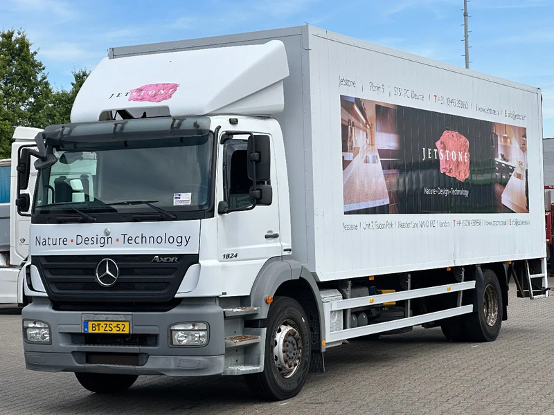 Mercedes-Benz Axor 1824 Closed Alu Box / 3000kg Lift / Euro 5 *NL-Truck* - Camion fourgon: photos 1 Mercedes-Benz Axor 1824 Closed Alu Box / 3000kg Lift / Euro 5 *NL-Truck* - Camion fourgon: photos 1