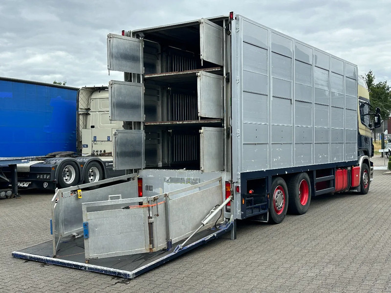 Scania R420 6x2 Topline / 3 Stock Animal Transport / Retarder / Euro 5 - Camion bétaillère: photos 5 Scania R420 6x2 Topline / 3 Stock Animal Transport / Retarder / Euro 5 - Camion bétaillère: photos 5