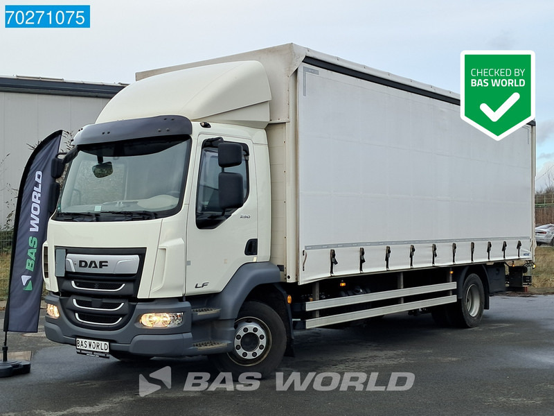 DAF LF 290 4X2 16tonner Automatic Ladebordwand ACC Euro 6 - Camion à rideaux coulissants: photos 1 DAF LF 290 4X2 16tonner Automatic Ladebordwand ACC Euro 6 - Camion à rideaux coulissants: photos 1