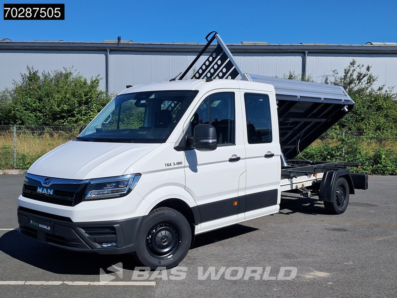 MAN TGE 3.180 Neu! Dreiseitenkipper Automatik 2025 Facelift 180PS AHK LED Klima Tempomat Navi ACC Euro6 Kieper 3m3 A/C Towbar Cruise control - Utilitaire benne: photos 2 MAN TGE 3.180 Neu! Dreiseitenkipper Automatik 2025 Facelift 180PS AHK LED Klima Tempomat Navi ACC Euro6 Kieper 3m3 A/C Towbar Cruise control - Utilitaire benne: photos 2