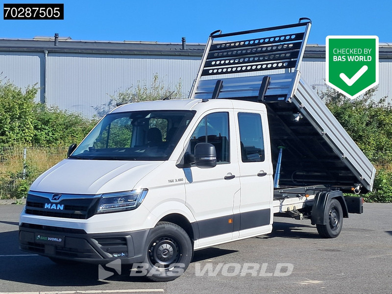 MAN TGE 3.180 Neu! Dreiseitenkipper Automatik 2025 Facelift 180PS AHK LED Klima Tempomat Navi ACC Euro6 Kieper 3m3 A/C Towbar Cruise control - Utilitaire benne: photos 1 MAN TGE 3.180 Neu! Dreiseitenkipper Automatik 2025 Facelift 180PS AHK LED Klima Tempomat Navi ACC Euro6 Kieper 3m3 A/C Towbar Cruise control - Utilitaire benne: photos 1