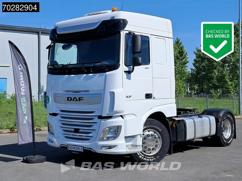 DAF XF 480 4X2 SC Retarder Standklima PTO Hydraulik Alcoa's - Tracteur routier: photos 1 DAF XF 480 4X2 SC Retarder Standklima PTO Hydraulik Alcoa's - Tracteur routier: photos 1
