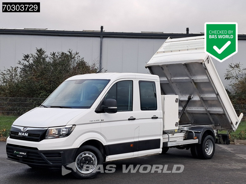 Volkswagen Crafter Doppel Kabine Kipper Doppelbereifung 3,5t AHK Klima Tempomat Kamera Euro6 A/C Towbar Cruise control - Utilitaire benne: photos 1 Volkswagen Crafter Doppel Kabine Kipper Doppelbereifung 3,5t AHK Klima Tempomat Kamera Euro6 A/C Towbar Cruise control - Utilitaire benne: photos 1