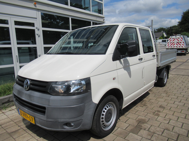 Utilitaire plateau, Utilitaire double cabine Volkswagen Transporter T5 2.0i 85KW CNG - Benzine L2H1 DOKA Dubbelcabine: photos 5