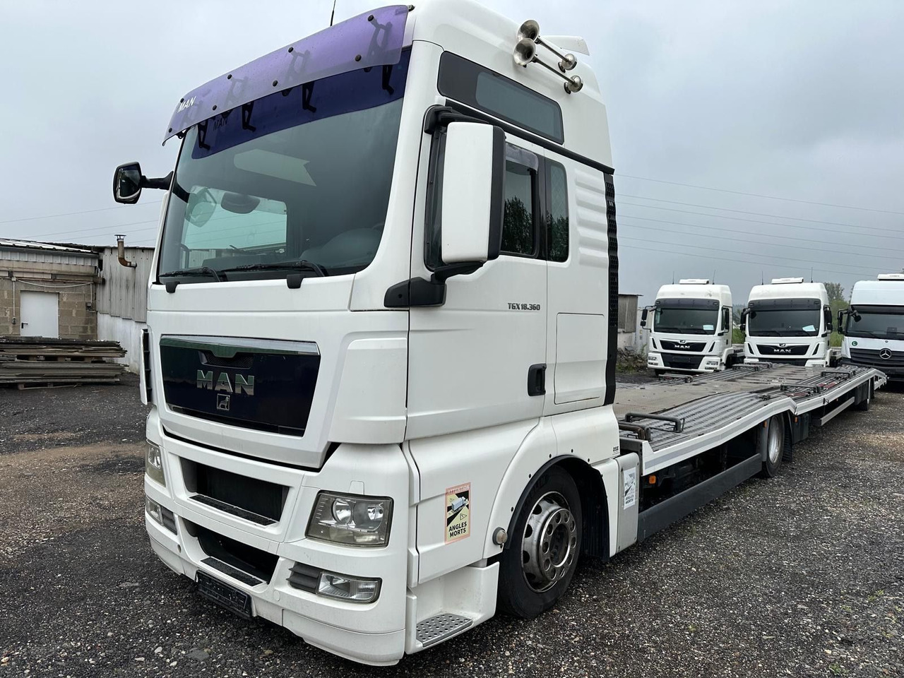 MAN TGX 18.360 Flachzug*3er*XXL*Winde*Retarder - Camion porte-voitures: photos 2 MAN TGX 18.360 Flachzug*3er*XXL*Winde*Retarder - Camion porte-voitures: photos 2