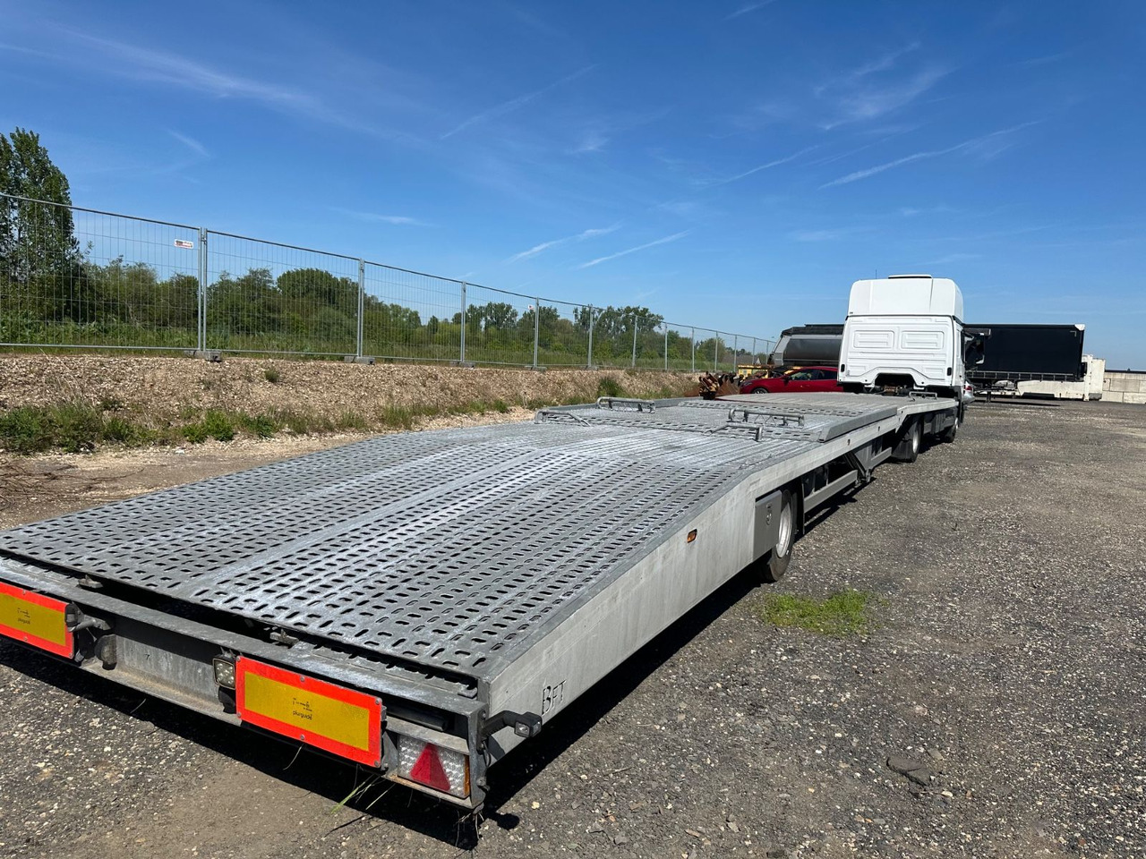 Camion porte-voitures Mercedes-Benz Atego 1024 Flachzug 2-Bett Winde VDI2700: photos 9