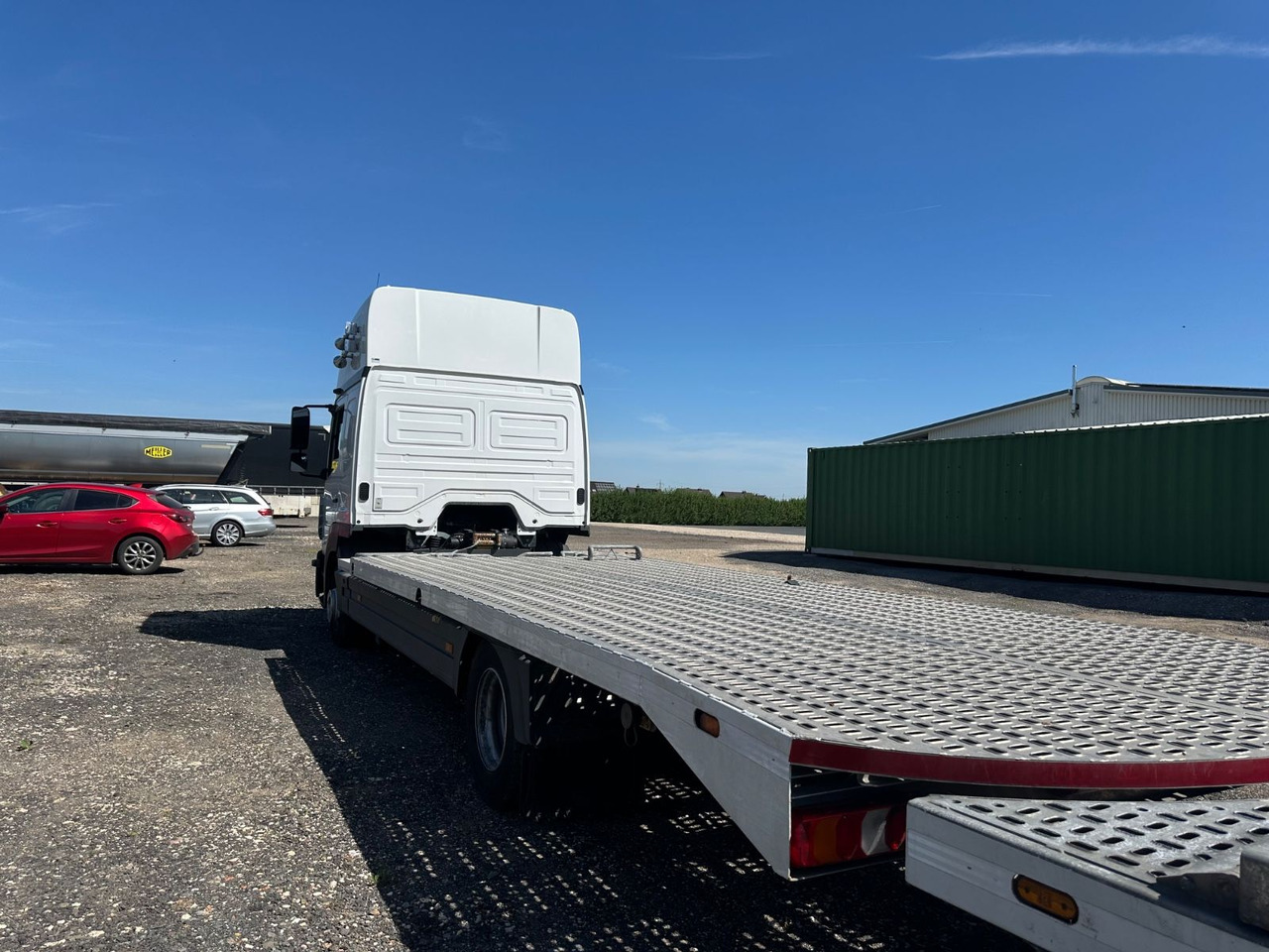 Camion porte-voitures Mercedes-Benz Atego 1024 Flachzug 2-Bett Winde VDI2700: photos 6