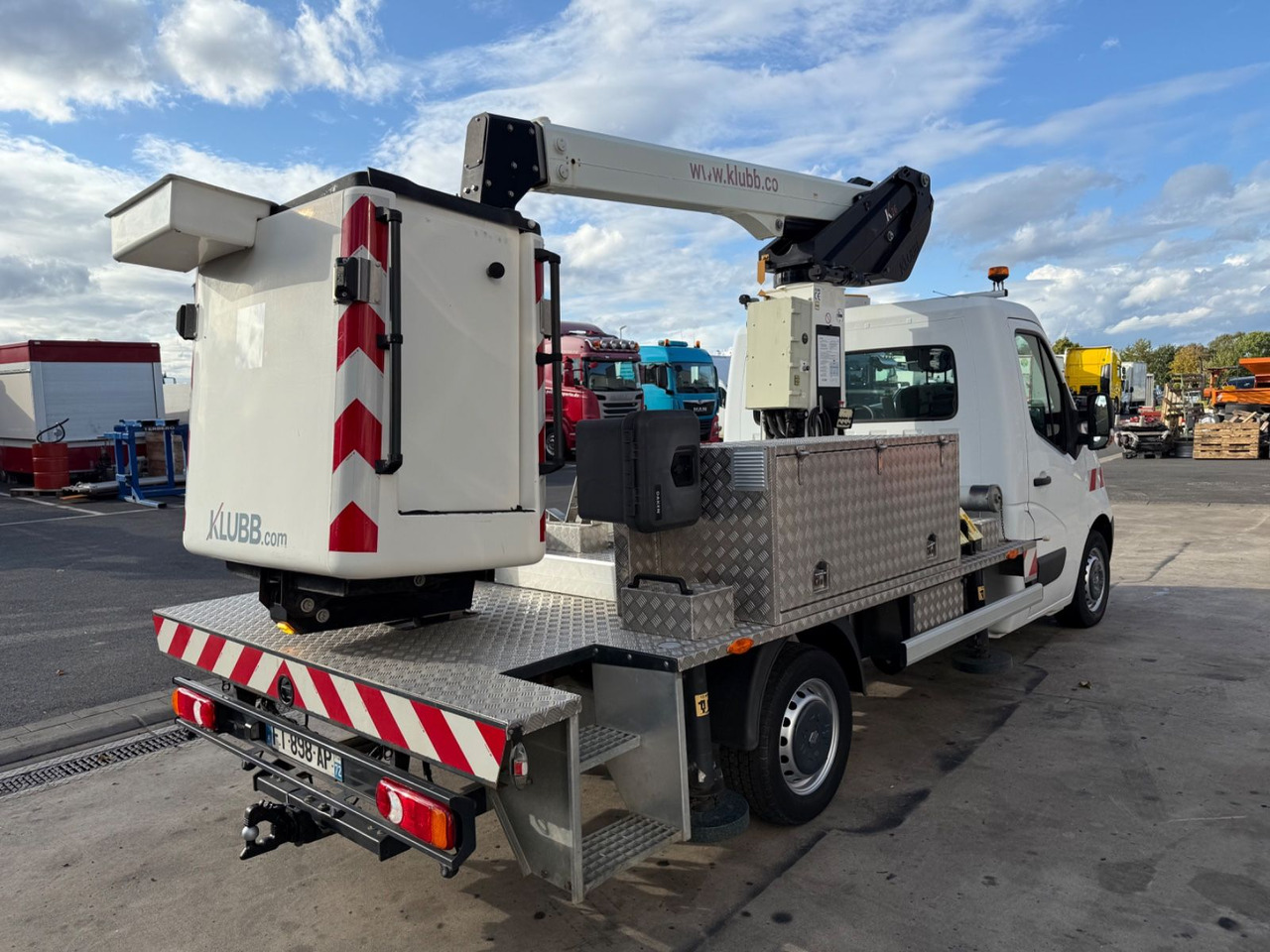 Renault Master III Steiger/11,2m/3,5t/Klubb K26/AHK - Camion avec nacelle: photos 5 Renault Master III Steiger/11,2m/3,5t/Klubb K26/AHK - Camion avec nacelle: photos 5