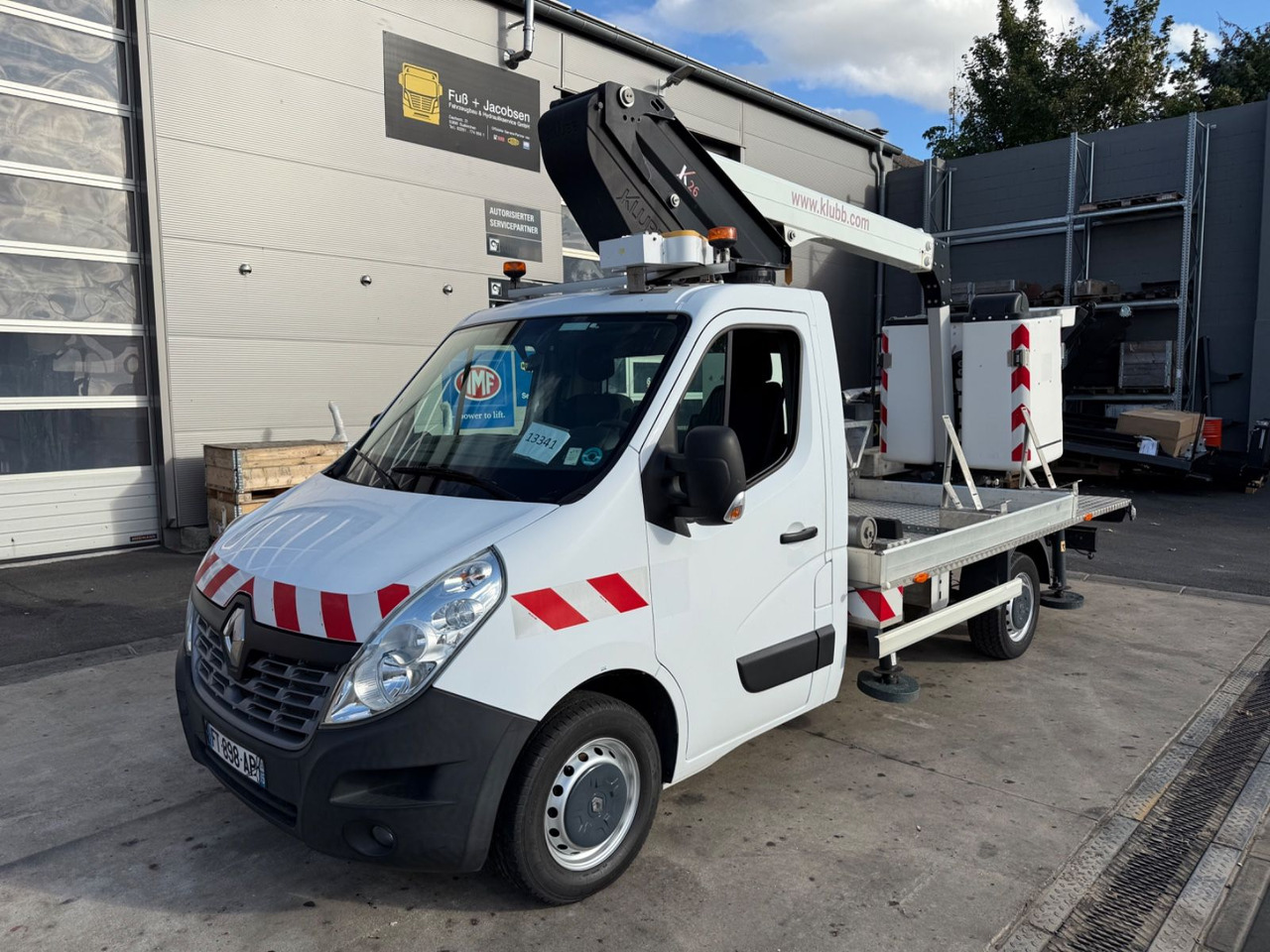 Renault Master III Steiger/11,2m/3,5t/Klubb K26/AHK - Camion avec nacelle: photos 1 Renault Master III Steiger/11,2m/3,5t/Klubb K26/AHK - Camion avec nacelle: photos 1