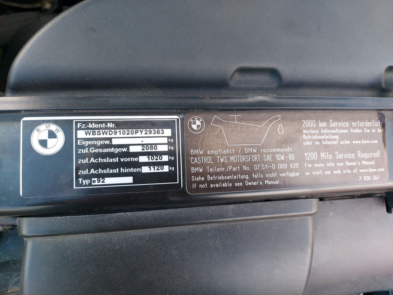 Coupé BMW M3 Coupe M-Sport Leder Xenon Navi PDC: photos 22 Coupé BMW M3 Coupe M-Sport Leder Xenon Navi PDC: photos 22