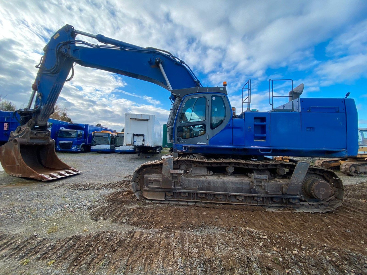 Doosan DX700 LC LO BIG Develon Kettenbagger TL + OQ120 - Pelle sur chenille: photos 1 Doosan DX700 LC LO BIG Develon Kettenbagger TL + OQ120 - Pelle sur chenille: photos 1