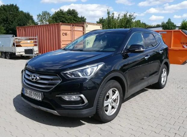 Hyundai Santa Fe blue Premium 4WD XENON LED NAVI LEDER - SUV: photos 1 Hyundai Santa Fe blue Premium 4WD XENON LED NAVI LEDER - SUV: photos 1