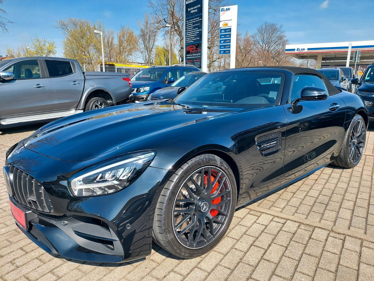 Mercedes-Benz AMG GT Roadster Nappa Burmester - Cabriolet: photos 3 Mercedes-Benz AMG GT Roadster Nappa Burmester - Cabriolet: photos 3