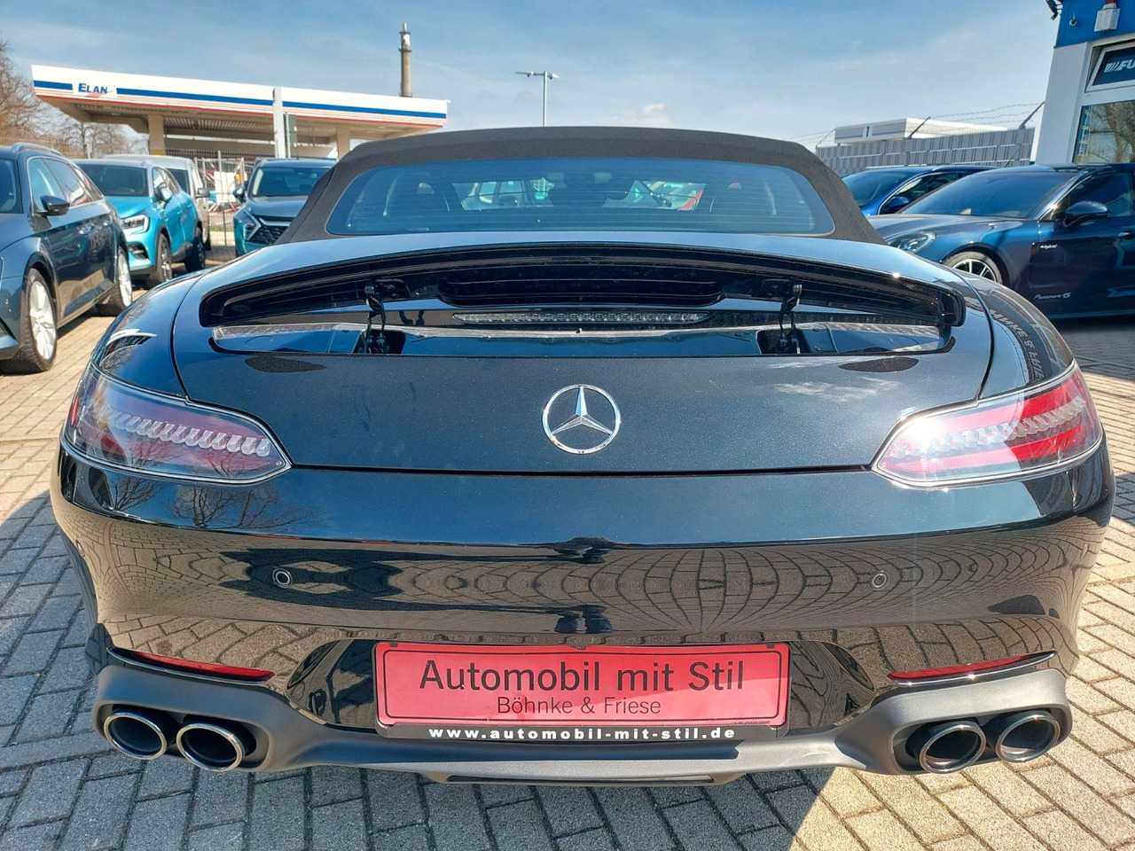 Voiture Mercedes-Benz AMG GT Roadster Nappa Burmester: photos 8
