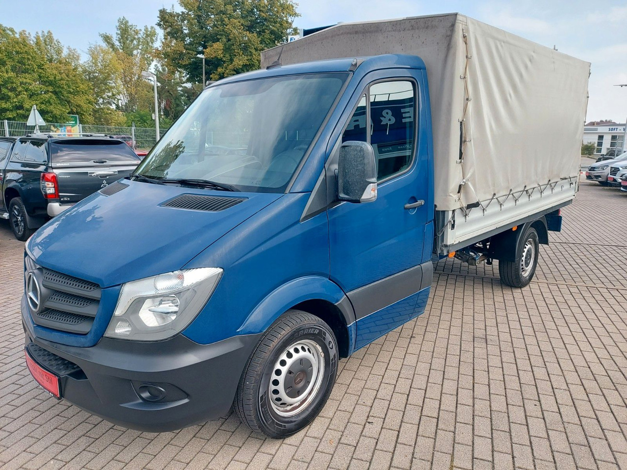 Mercedes-Benz Sprinter II Pritsche 316 Pritsche Plane - Utilitaire rideaux coulissants (PLSC): photos 3 Mercedes-Benz Sprinter II Pritsche 316 Pritsche Plane - Utilitaire rideaux coulissants (PLSC): photos 3