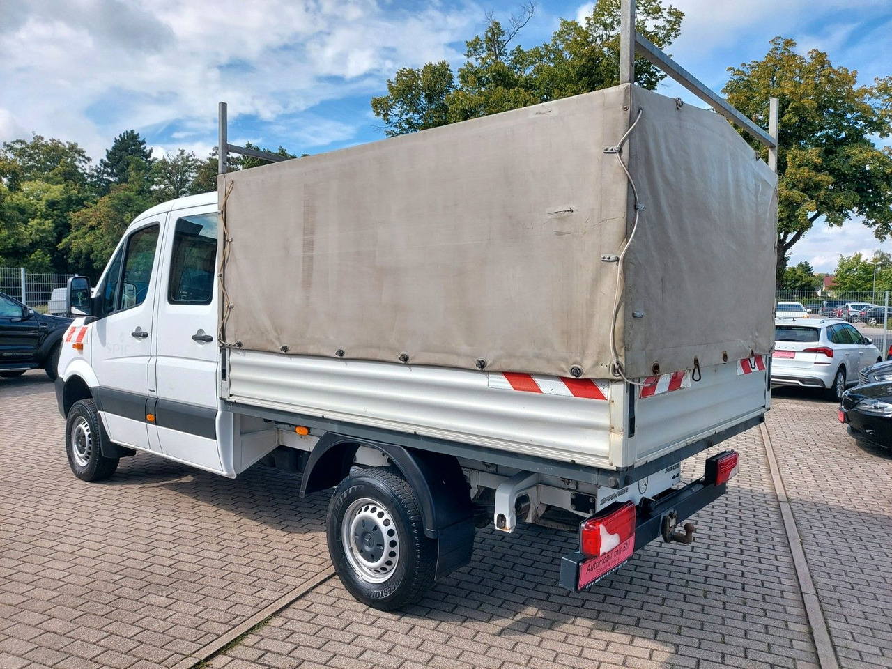 Mercedes-Benz Sprinter II Pritsche DoKa 316 4X4 Klima Standhei - Utilitaire rideaux coulissants (PLSC), Utilitaire double cabine: photos 5 Mercedes-Benz Sprinter II Pritsche DoKa 316 4X4 Klima Standhei - Utilitaire rideaux coulissants (PLSC), Utilitaire double cabine: photos 5